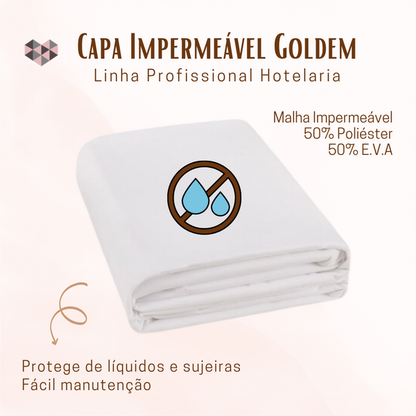 Capas Protetora De Colchão Golden Solteiro Especial Kit Com 04
