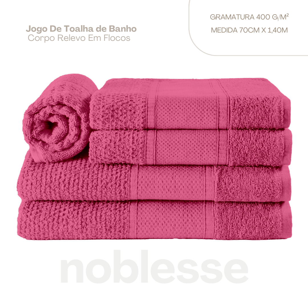 toalha de banho noblesse, toalha de banho 410g 100% algodão