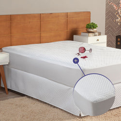 Protetor de Colchão Matelado Impermeável Queen