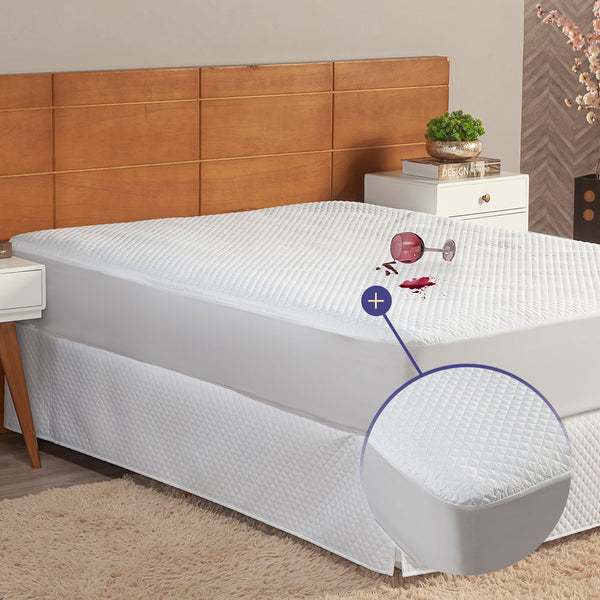 Protetor de Colchão Matelado Impermeável Queen